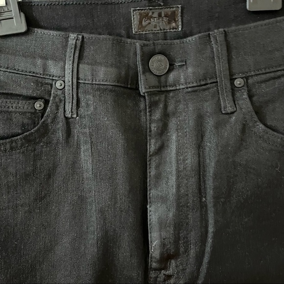 MOTHER JEANS  | High Rise The Swooner Ankle Wet Paint Designer Jeans VIDEO - Picture 10 of 11